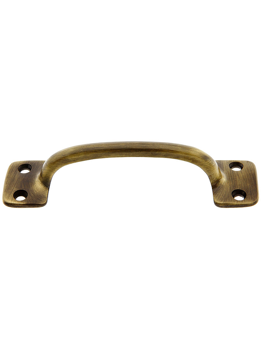 4-Inch on Center Solid Brass Handle With Choice of Finish